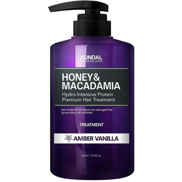 Кондиционер для волос "Янтарная ваниль" Kundal Honey & Macadamia Amber Vanilla Treatment