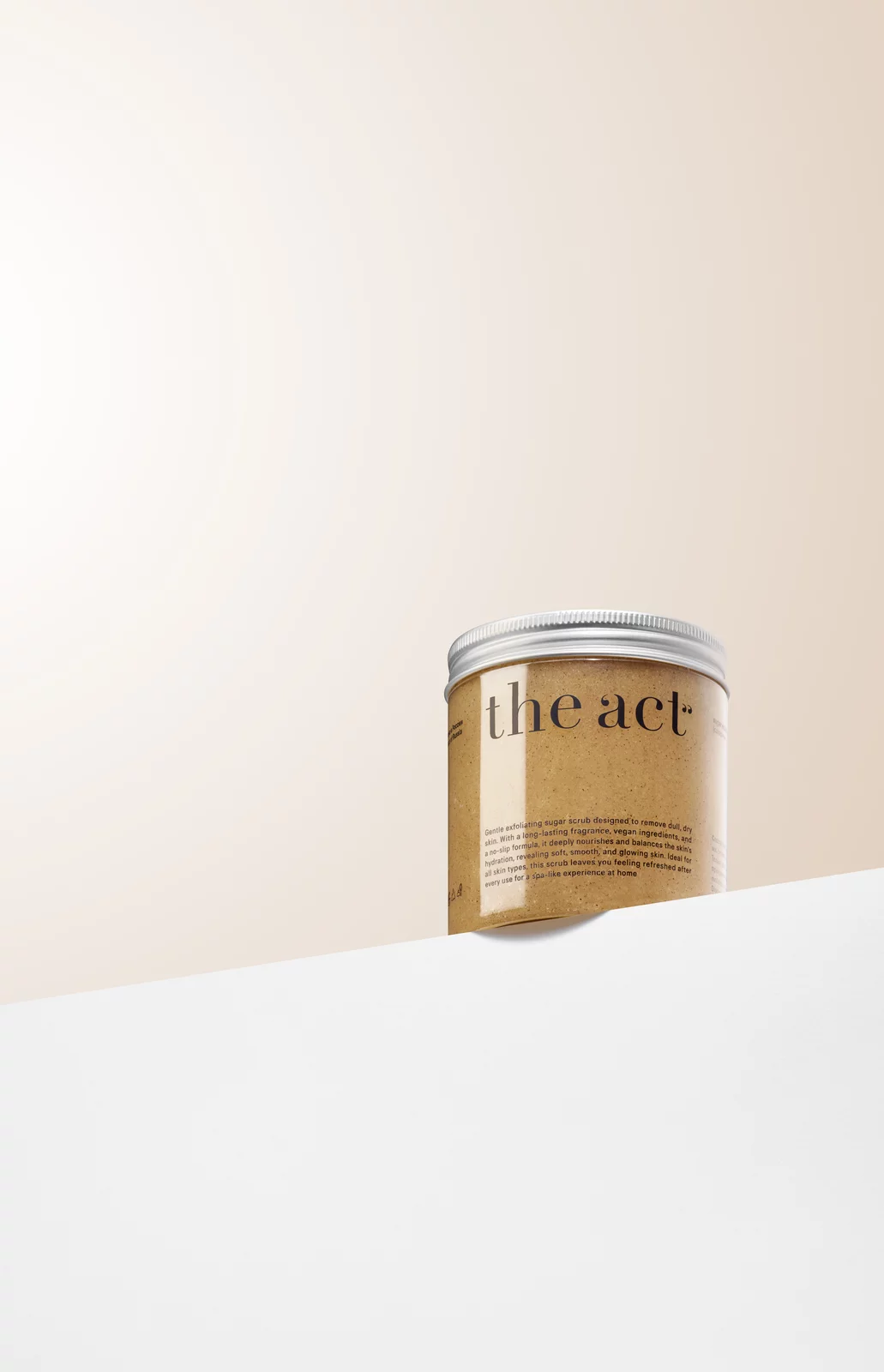 THE ACT Сахарный скраб для тела