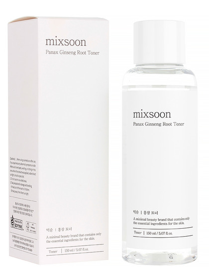 Тонер для лица с экстрактом корня женьшеня mixsoon Panax Ginseng Root Toner