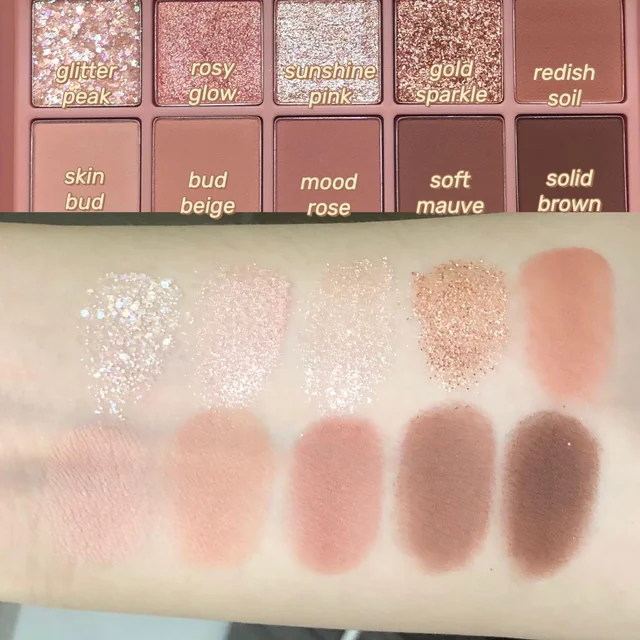 Большая палетка теней для век rom&nd Better Than Palette 03 Rosebud Garden