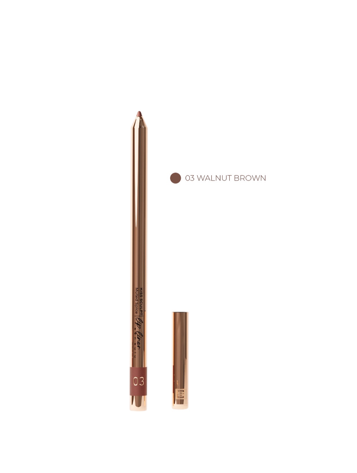 Sen Sulu карандаш для губ Kiss Sculpt 03 03 WALNUT BROWN
