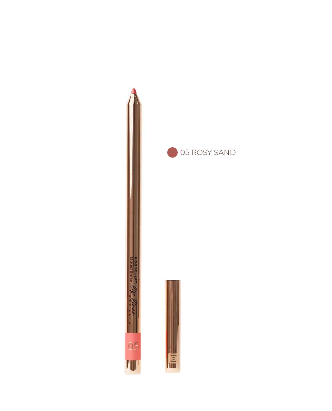 Sen Sulu карандаш для губ Kiss Sculpt 05  05  ROSY SAND