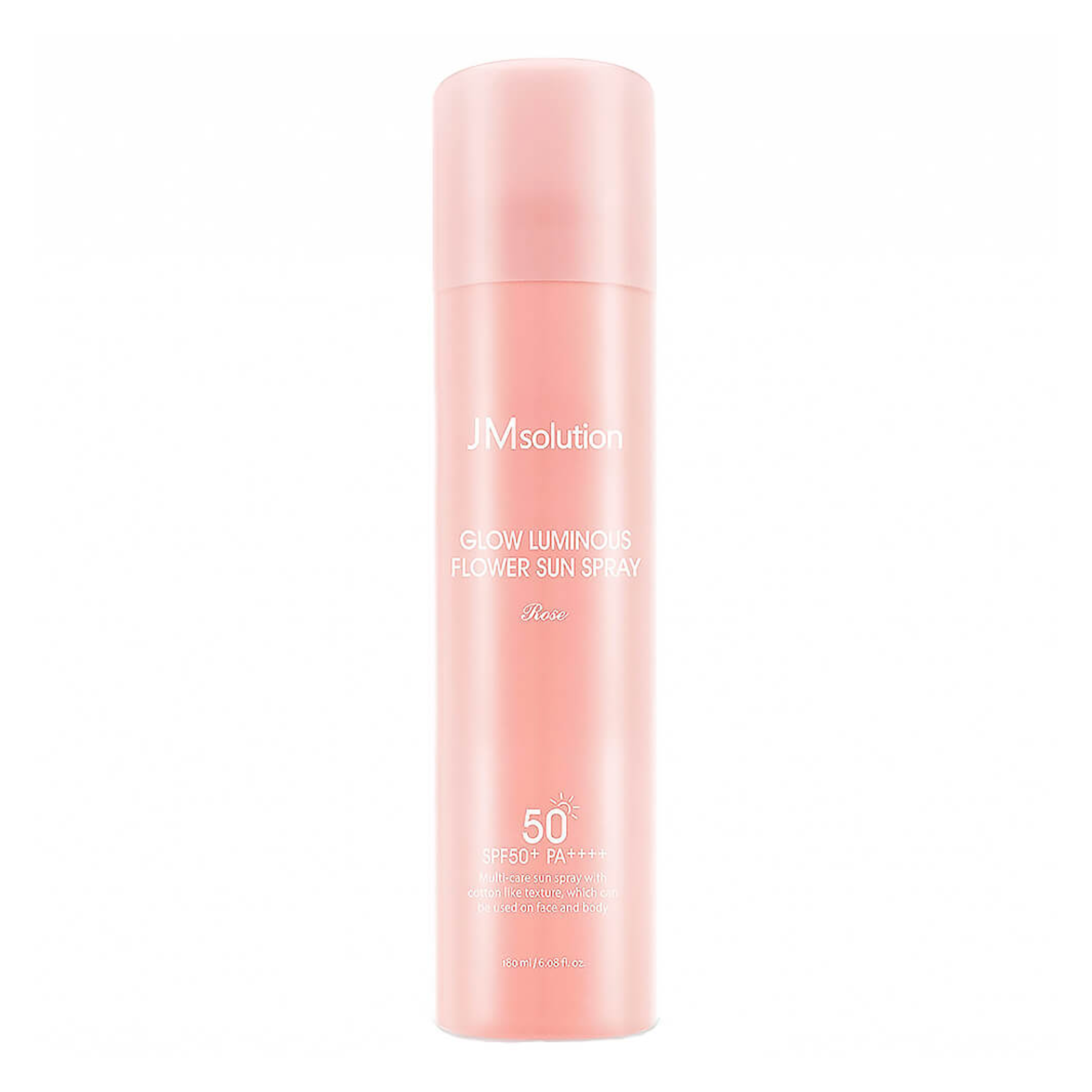 Омолаживающий солнцезащитный спрей с розой JMsolution Glow Luminous Flower Sun Spray SPF50+ PA++++
