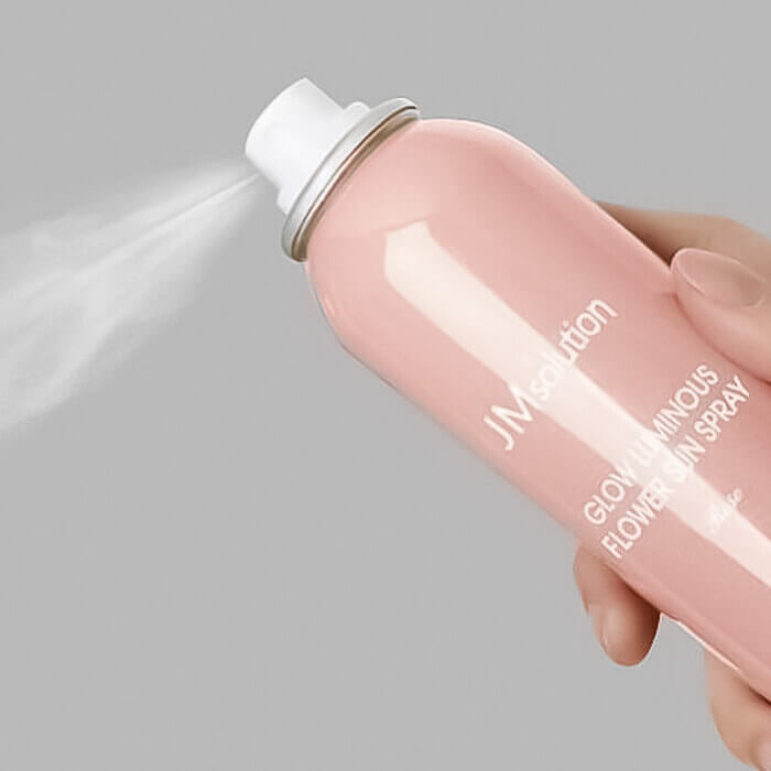 Омолаживающий солнцезащитный спрей с розой JMsolution Glow Luminous Flower Sun Spray SPF50+ PA++++