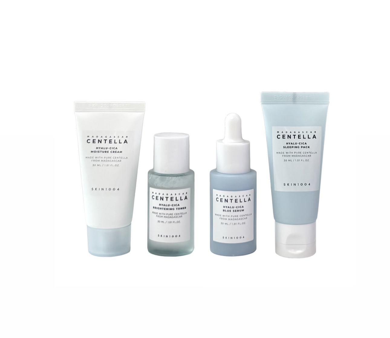 Дорожный набор для увлажнение  SKIN1004 Madagascar Centella Hyalu-Cica Travel Kit