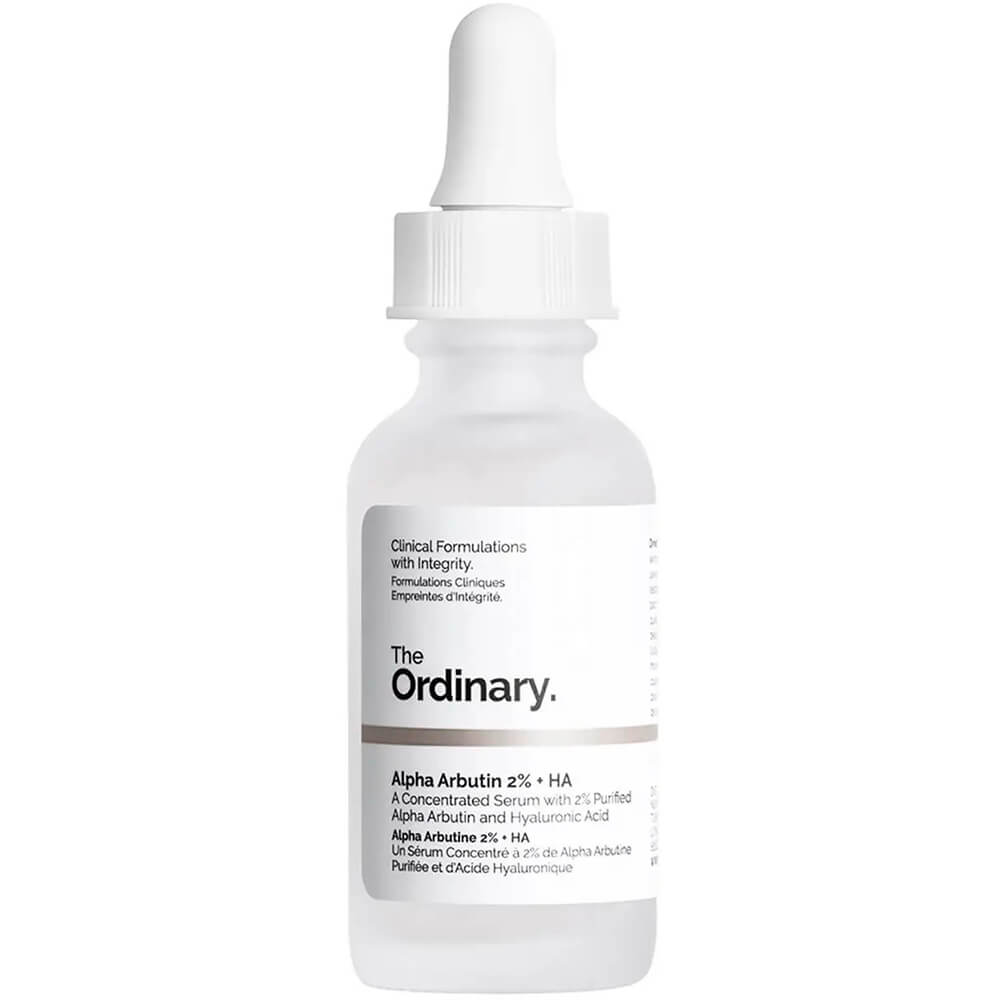 Осветляющая сыворотка с альфа арбутином и гиалуроновой кислотой The Ordinary Alpha Arbutin 2% + HA 30 мл