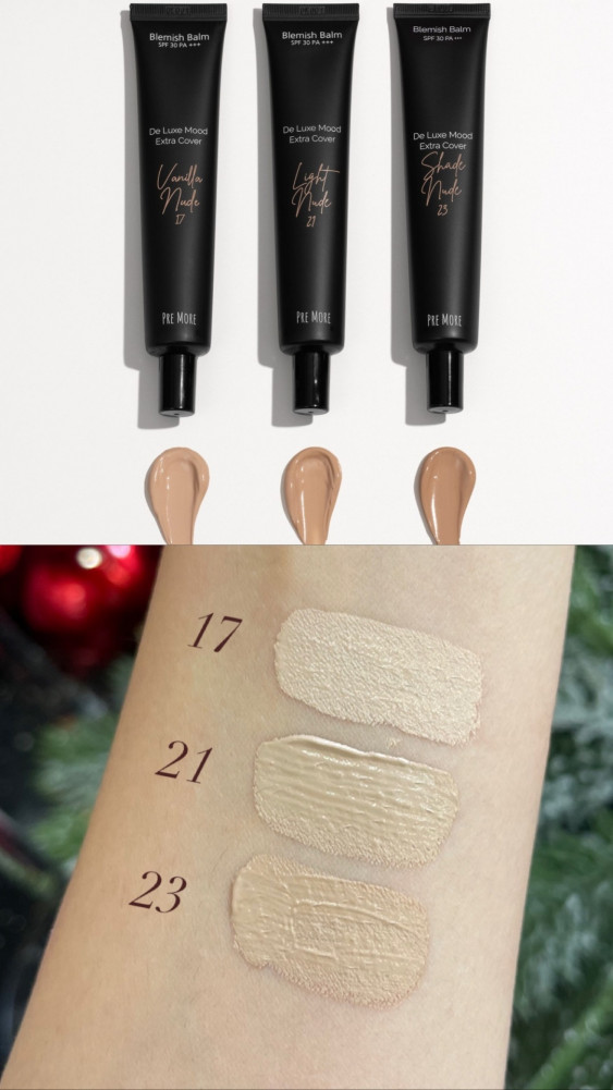Bb крем  Pre More De lux  Extra Cover BB  21 LIGHT NUDE